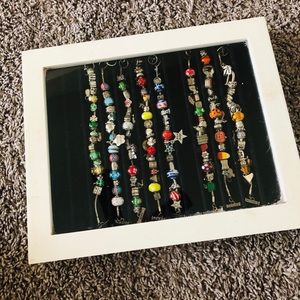 Willabee & Ward Charm Bracelet Set and Display Box